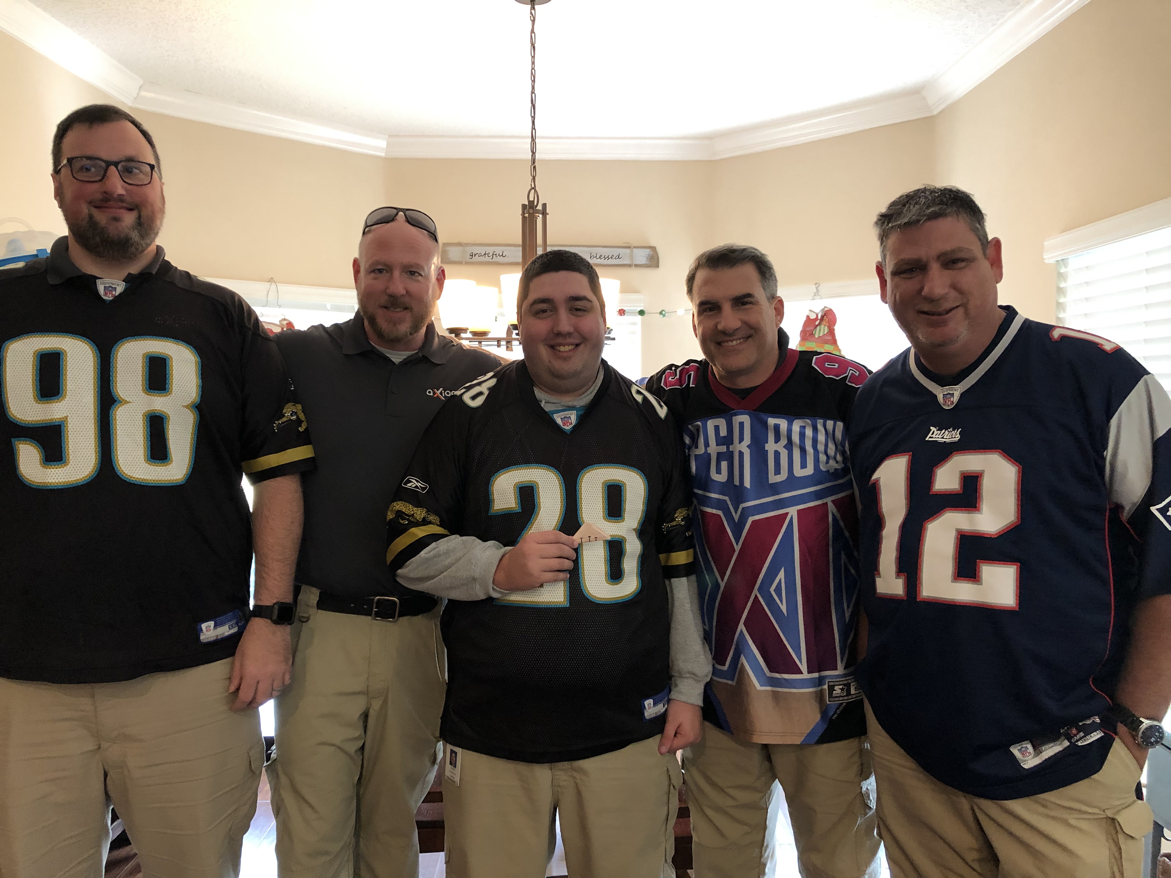 jersey day at work