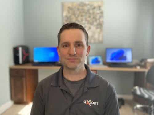 Axiom IT consultant smiling