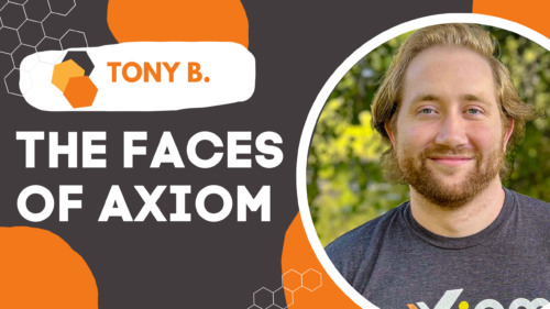 Tony from the axiom team