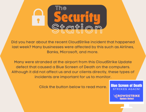 The Security Station infographic